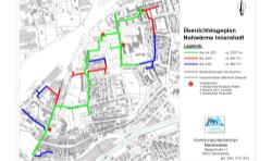 Übersichtsplan Nahwärme Innenstadt Kommunalunternehmen Marktredwitz 2024-07-15